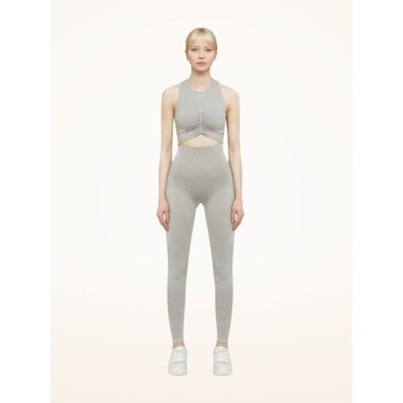 NWT Wolford Body Shaping Leggings Ash Size Large $290 - Picture 1 of 7